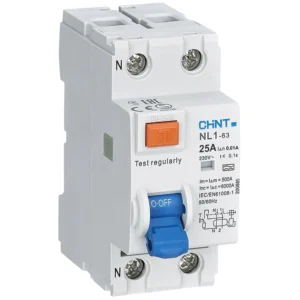 DIFERENCIAL 2X25A 10MA A INTERRUPTOR DIFERENCIAL CHINT 070222502CH