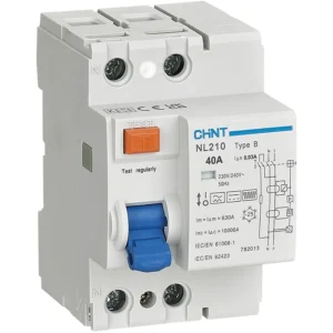 DIFERENCIAL 2X40A 30MA B INTERRUPTOR DIFERENCIAL CHINT 0702240030CH
