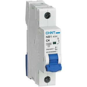 INTERRUPTOR 1X4A CURVA C 10KA 400VAC CHINT 07036104CH