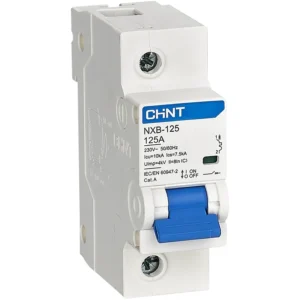 INTERRUPTOR AUTOMATICO 1X125A CURVA C 10KA 230VAC NXB-125 CHINT 070311125CH