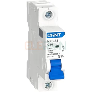 INTERRUPTOR AUTOMATICO 1X16A 10KA CURVA C CHINT 07031116CH