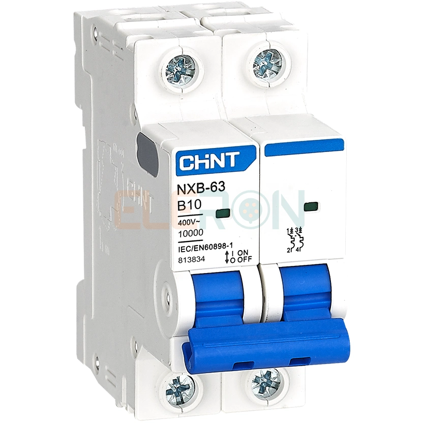 INTERRUPTOR AUTOMATICO 2X10A 10KA CURVA B CHINT 07035210CH
