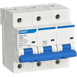 INTERRUPTOR AUTOMATICO 3X125A CURVA C 10KA 400VAC NXB-125 CHINT 070313125CH