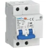 RCBO 2X6A ARCO A INTERRUPTOR DIFERENCIAL CHINT 07121206CH