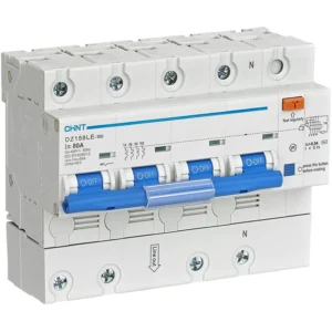 RCBO 4X80A 300MA AC INTERRUPTOR DIFERENCIAL CHINT 070258030CH