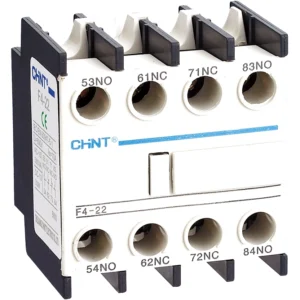 Contacto Auxiliar 2Na+2Nc Nc1-Nc2 F4-22 Chint