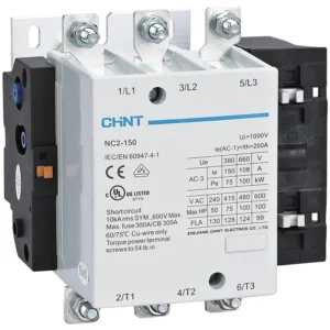 Contactor 150A 230Vac Nc2 3Na Control De Bobina 230Vac Chint 03011508011CH