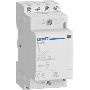 Contactor 25A 230Vac 4Na Nch8 Control De Bobina 230Vac Chint 03010006842CH