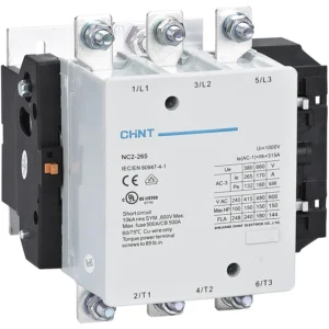 Contactor 265A 230Vac Nc2 3Na Control De Bobina 230Vac Chint 03012658011CH