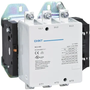 Contactor 400A 230Vac Nc2 3Na Control De Bobina 230Vac Chint 03014008011CH